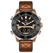 Men's multifunctional waterproof fashion belt watch
