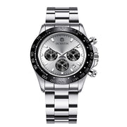Steel Belt Multifunctional Watch Men's Waterproof Luminous
