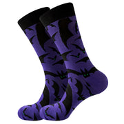 Women's Halloween Skull Alien Print Socks