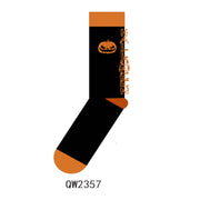 Halloween Man And Woman Cartoon Four Seasons Tube Socks