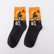 Women's Fashion Jacquard Halloween Warm Socks